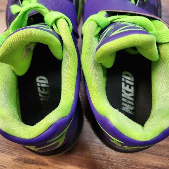 Nike id KD 4 Nerf Purple / Neon Green Sneakers Kevin Durant  display picture 1